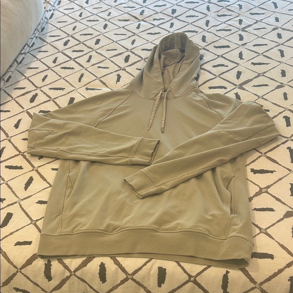 lululemon athletica khaki/tan Pullover Hoodie